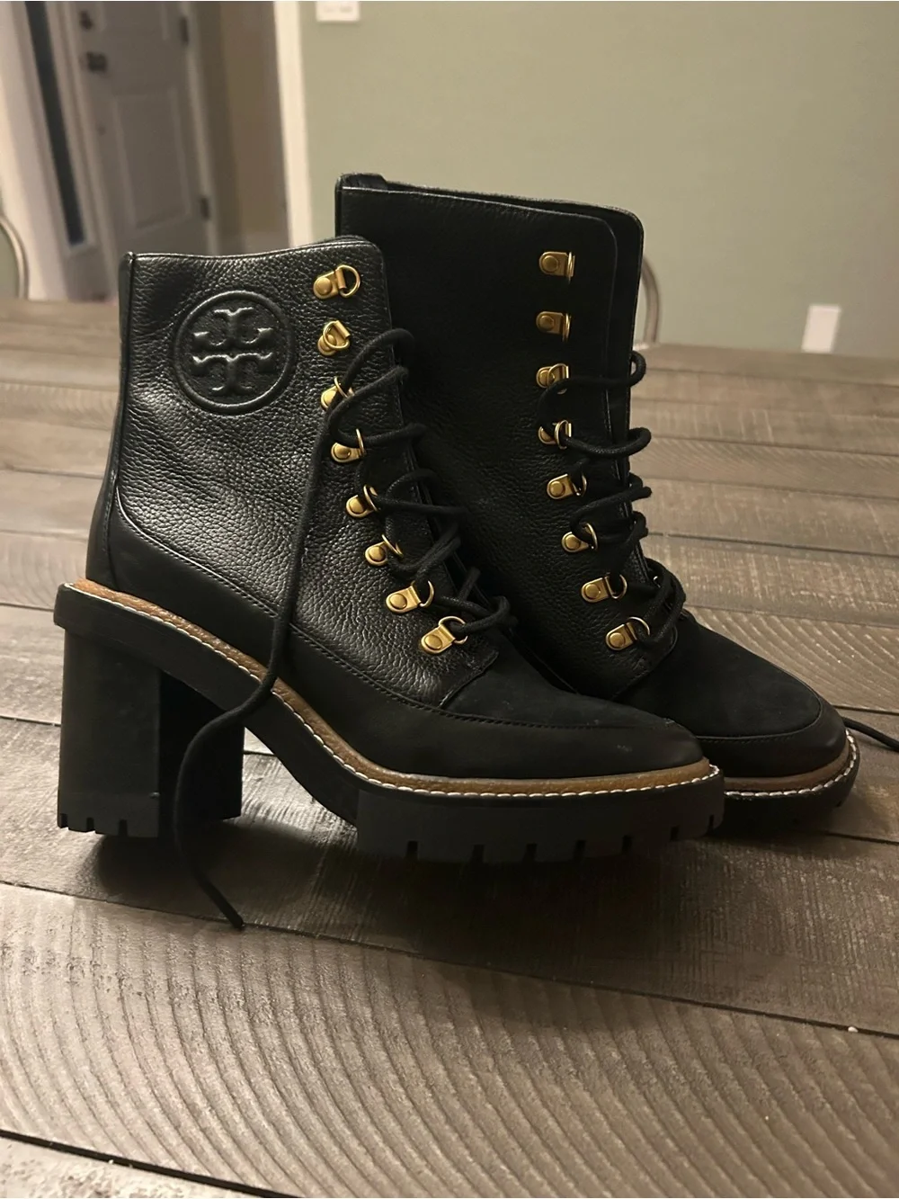 Tory Burch black leather